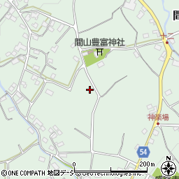 長野県中野市間山周辺の地図