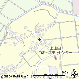 石川県かほく市上山田マ周辺の地図