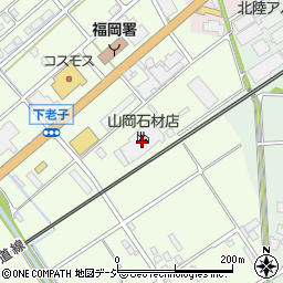 山岡石材工業本社工場周辺の地図