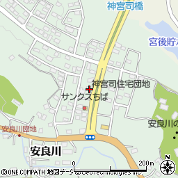 茨城県高萩市安良川2012周辺の地図