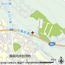 茨城県高萩市安良川1336-2周辺の地図