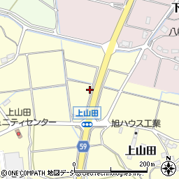 石川県かほく市上山田（イ）周辺の地図