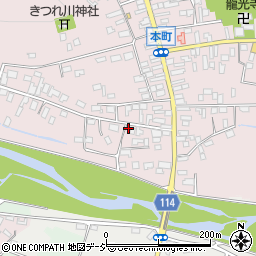 栃木県さくら市喜連川4555周辺の地図