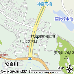 茨城県高萩市安良川2058周辺の地図