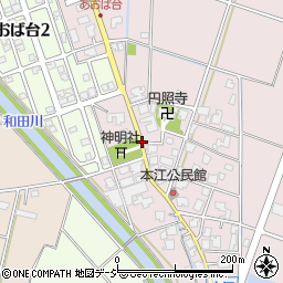大門本江周辺の地図
