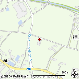栃木県さくら市押上3546-1周辺の地図