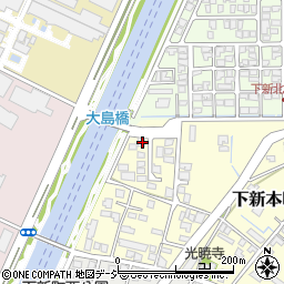 富山県富山市下新本町1-2周辺の地図
