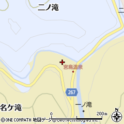 富山県小矢部市名ケ滝378周辺の地図