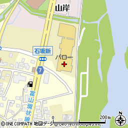 バロー石坂店周辺の地図