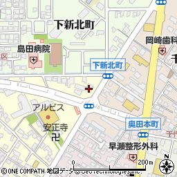 ミドリ安全富山周辺の地図