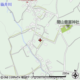 長野県中野市間山111周辺の地図