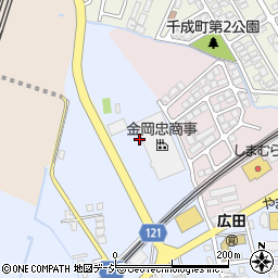 富山県富山市鍋田1周辺の地図