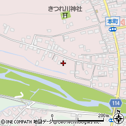 栃木県さくら市喜連川4542周辺の地図