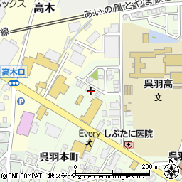 富山県富山市呉羽本町2072-8周辺の地図