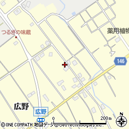 富山県中新川郡上市町広野2510周辺の地図