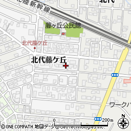 富山県富山市北代藤ケ丘4429-2周辺の地図