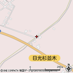 栃木県日光市森友1306-7周辺の地図