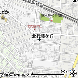 富山県富山市北代藤ケ丘4424-2周辺の地図