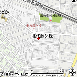 富山県富山市北代藤ケ丘4424周辺の地図