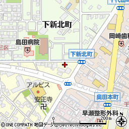 市田美容室周辺の地図