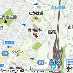 茨城県高萩市春日町周辺の地図