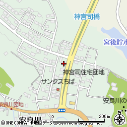茨城県高萩市安良川2017周辺の地図