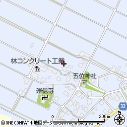 富山県高岡市福岡町土屋周辺の地図