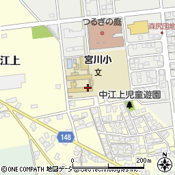 宮川　放課後児童クラブ周辺の地図