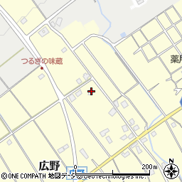 富山県中新川郡上市町広野2502周辺の地図