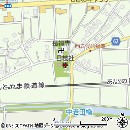 日枝社周辺の地図