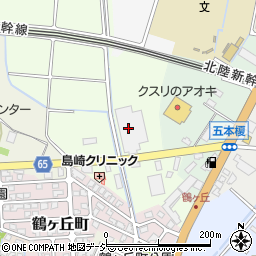 北陸コカ・コーラボトリング株式会社　富山支店周辺の地図