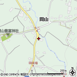 長野県中野市間山378周辺の地図