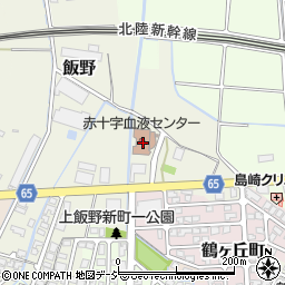 富山県赤十字血液センター周辺の地図