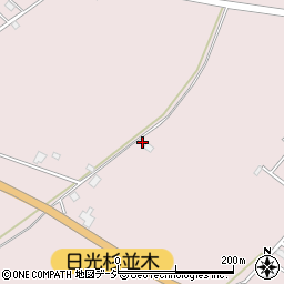 栃木県日光市森友1359周辺の地図