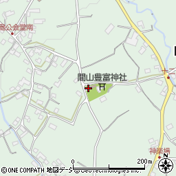 長野県中野市間山262-1周辺の地図