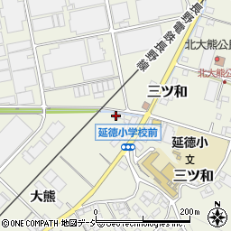 長野県中野市三ツ和1307周辺の地図