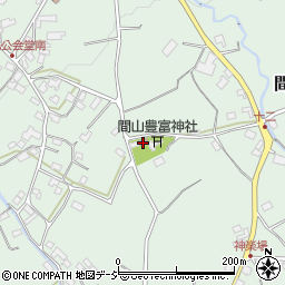 長野県中野市間山262周辺の地図