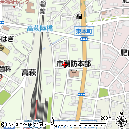 れんげ薬局　高萩店周辺の地図