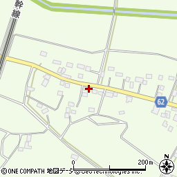 栃木県さくら市押上820周辺の地図