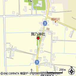 舞乃神社周辺の地図