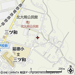 長野県中野市三ツ和1932周辺の地図