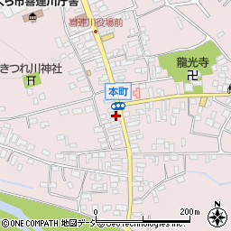 栃木県さくら市喜連川4442周辺の地図