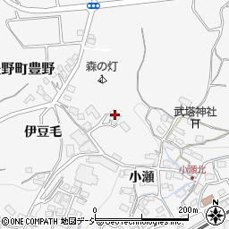 エホバの証人の長野市信濃会衆周辺の地図