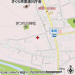 栃木県さくら市喜連川4476周辺の地図