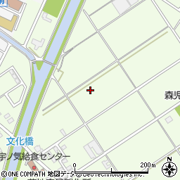 石川県かほく市森（ヲ）周辺の地図
