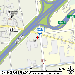 アルプス農業協同組合　上市営農経済センター配送周辺の地図