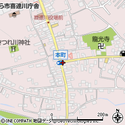 喜連川本町周辺の地図