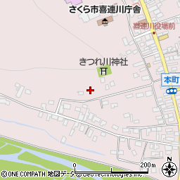 栃木県さくら市喜連川4493周辺の地図