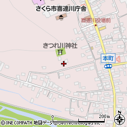 栃木県さくら市喜連川4492周辺の地図
