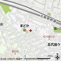富山県富山市北代藤ケ丘4178周辺の地図
